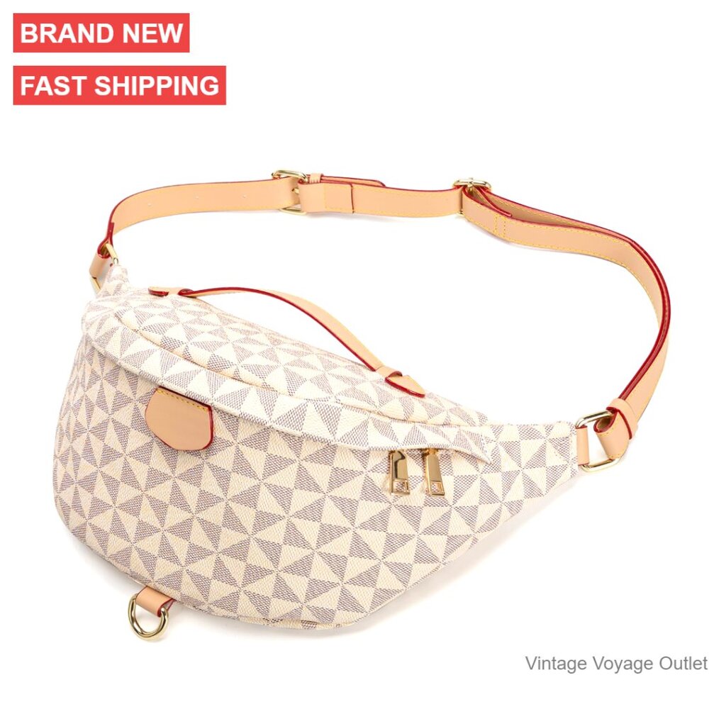Small Faux Leather Crossbody Sling Bag With Adjustable Strap